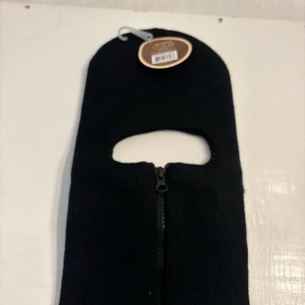 Black Winter Face Mask Balaclava Unisex One Size